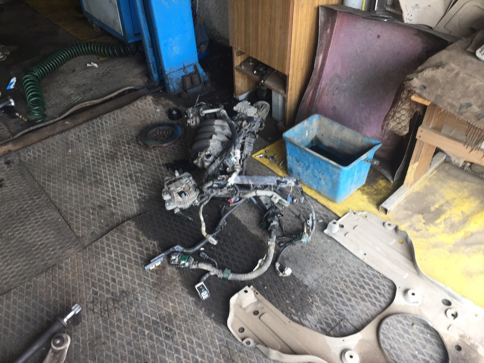 План был заменить двс, но все пошло не по плану и пришлось заменить ...