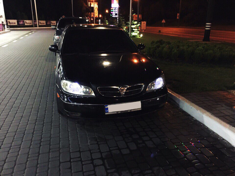 У нас новая морда, и наконец-то — саб! — Nissan Maxima QX (A33), 3 л ...
