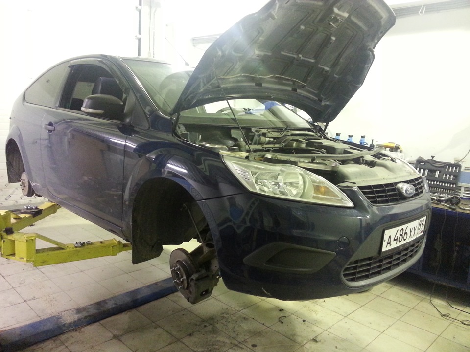 Последняя фаза ТО — Ford Focus Hatchback II, 1,4 л, 2009 года ...