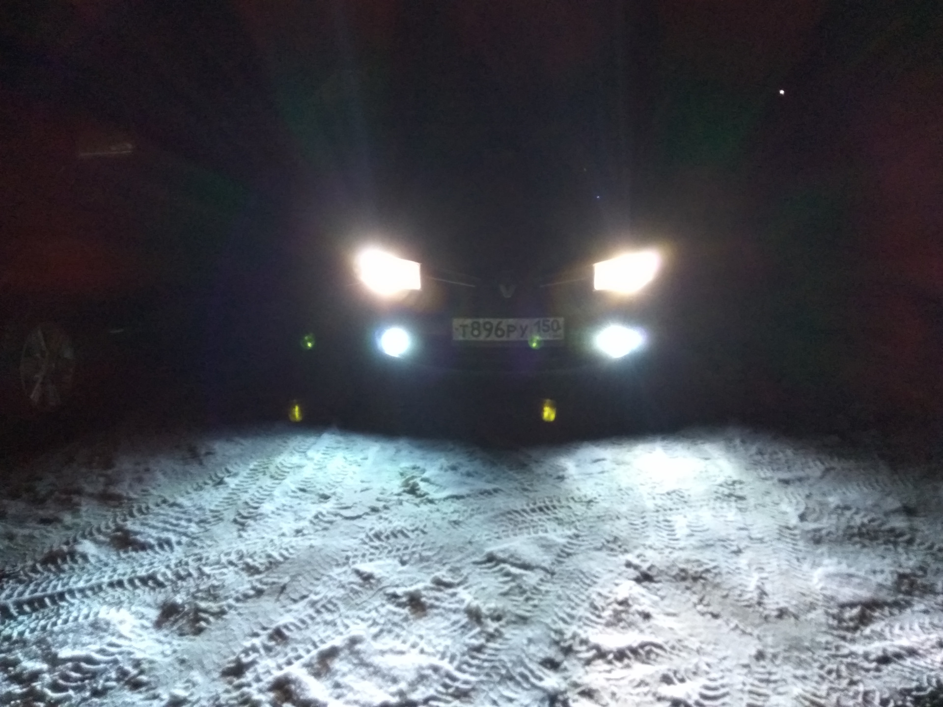 Ксенон на Рено Меган 2ф2 в ближний и птф — Renault Megane II, 1,6 л ...