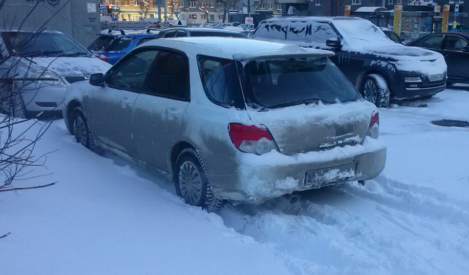 Фото грязнули, просто так. — Subaru Impreza (GD, GG), 1,5 л, 2004 года ...