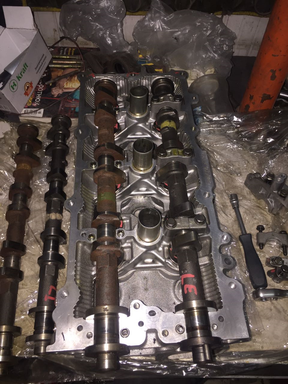 JWT camshaft S8 к 800 силам — Nissan Frontier (2G), 4 л, 2005 года
