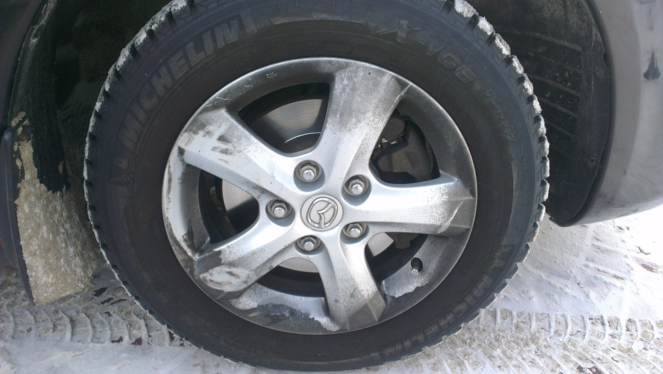 Новые Колодки — Mazda 6 (1G) GG, 2 л, 2004 года | просто так | DRIVE2