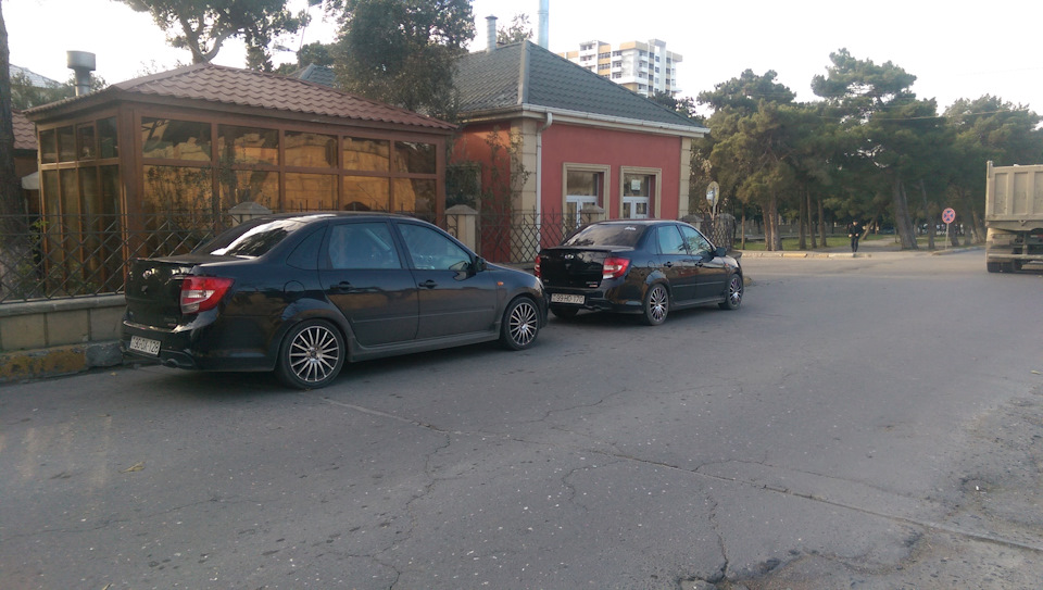 Продублировал + и — с геды на аккум и кузов — Lada Granta Sport, 1,6 л ...