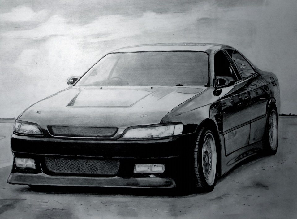 Mark 2 jzx90 рисунок