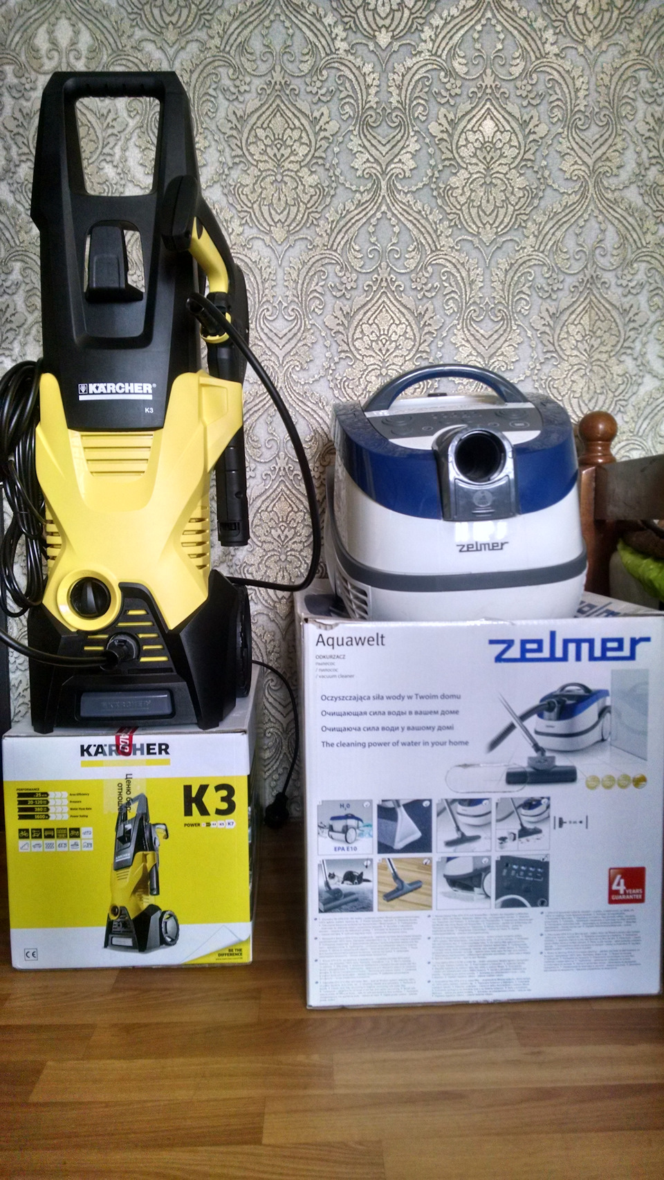 Прикупил Минимойку KARCHER K 3…Моющий пылесос ZELMER ZVC752STRU — Ford  Focus II Wagon, 1,6 л, 2011 года | мойка | DRIVE2