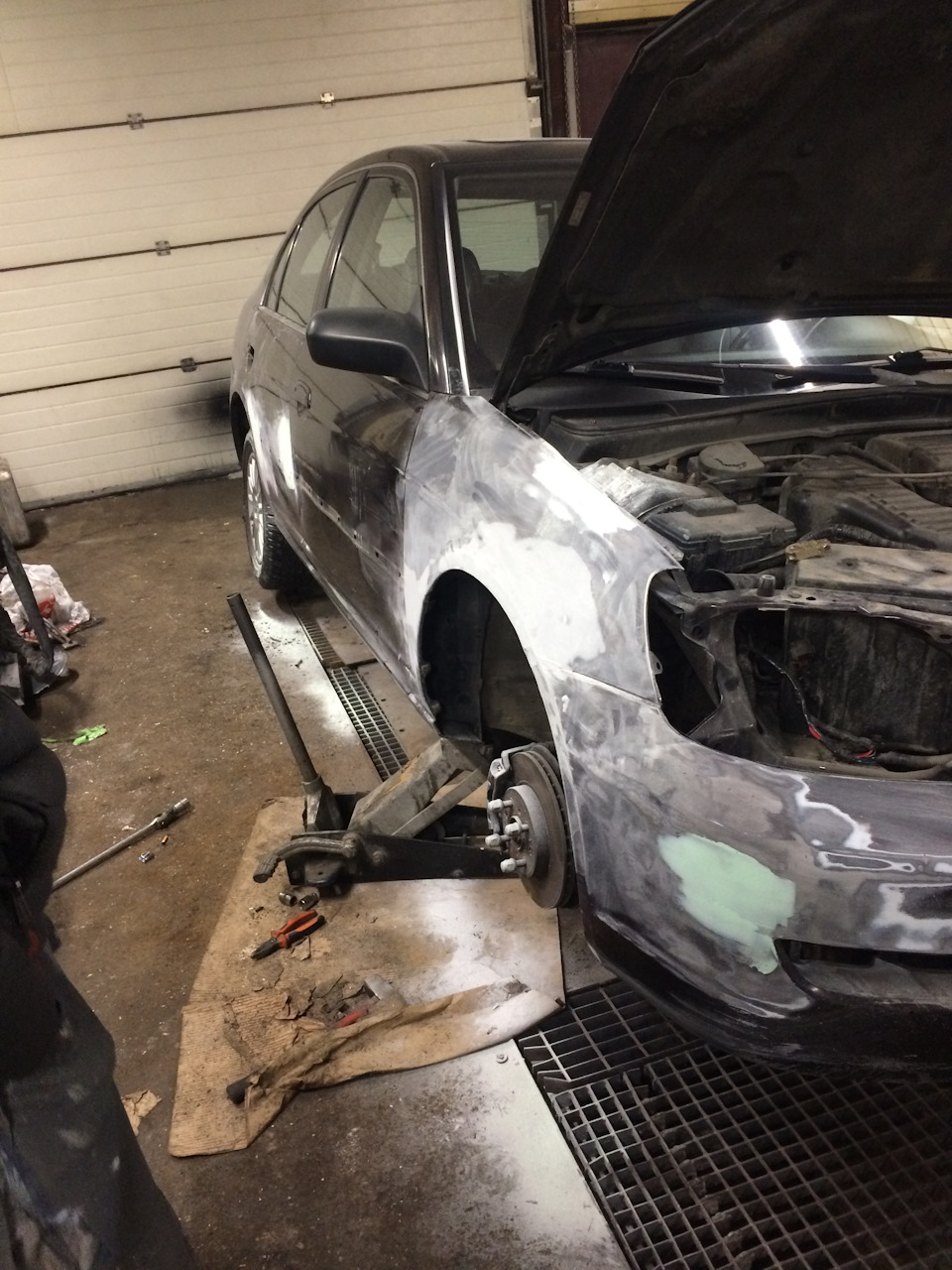 Медленно, но верно приобретает вид — Acura EL (2G), 1,7 л, 2001 года ...