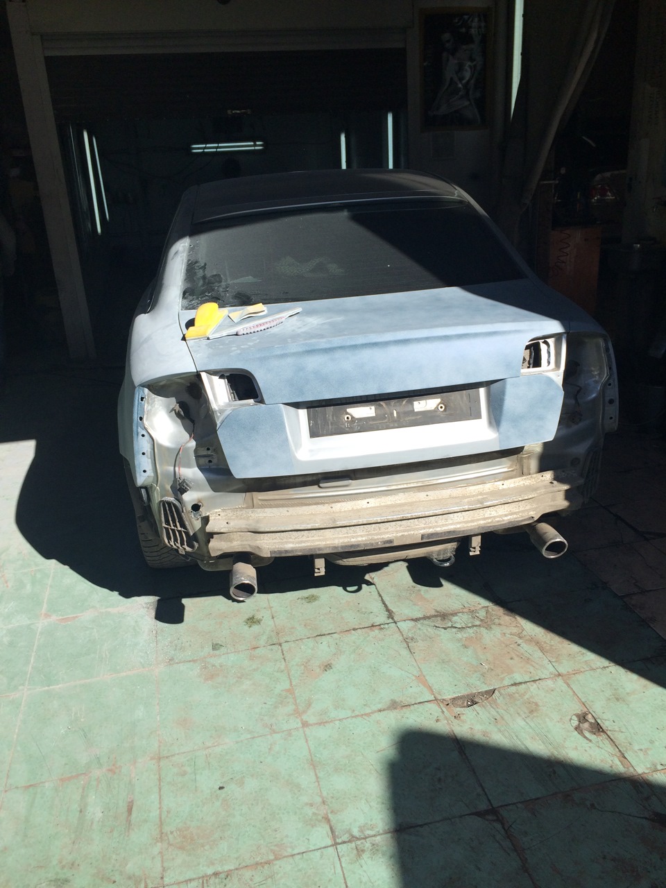 Решился покрасить автомобиль полностью! — Audi A4 (B7), 1,8 л, 2006 ...