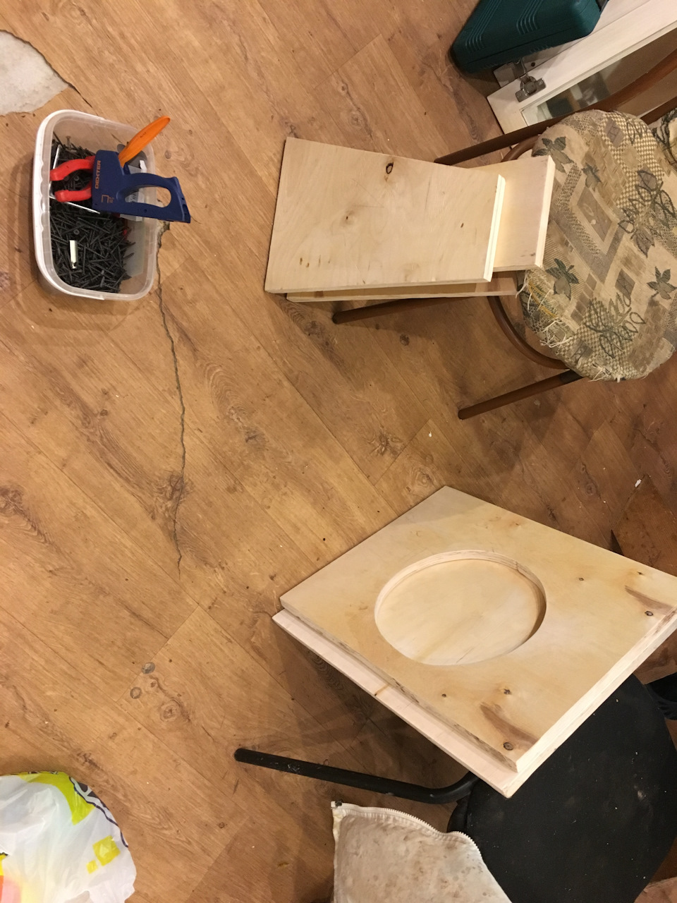 Притащил детали домой — Lada Granta Sport