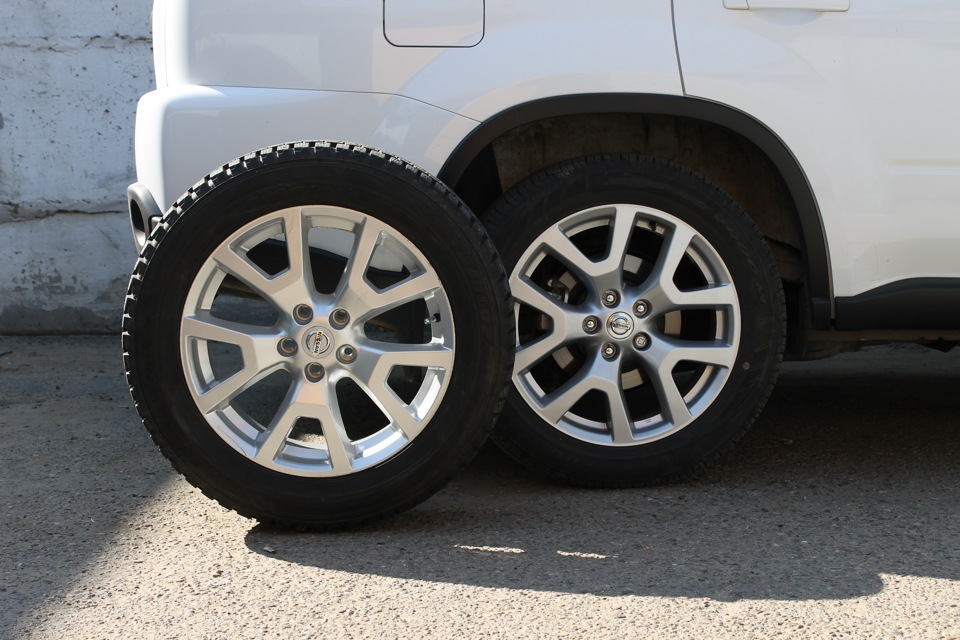 Story from the real owner of Nissan X-Trail II — wheels. 