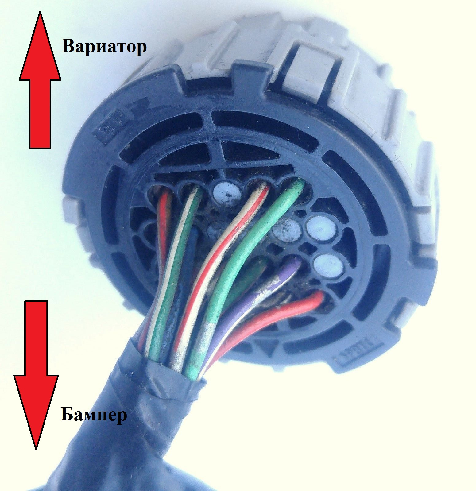 распиновка акпп