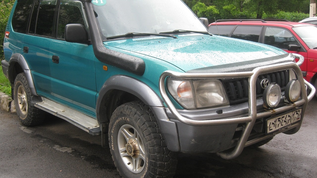 Toyota Land Cruiser Prado 90 Series 30 бензиновый 1998 1kzt E на Drive2 9484