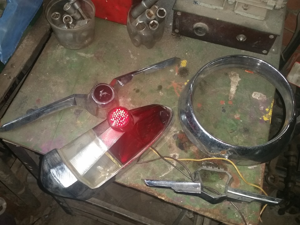 фонари — ГАЗ 21, 2,5 л, 1969 года | запчасти | DRIVE2