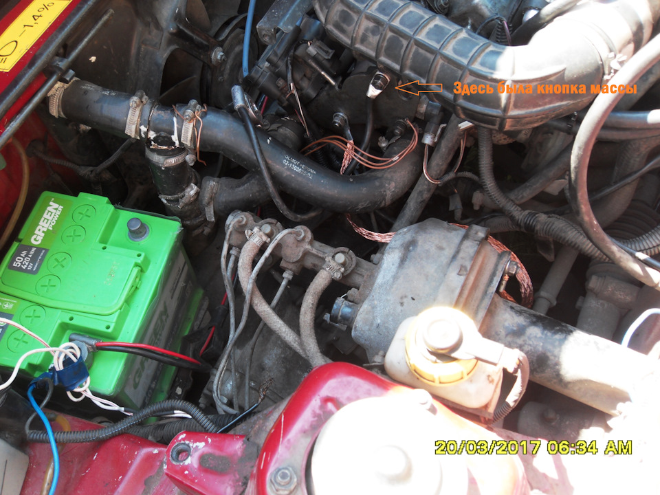 Не крутит стартер… часть третья (3). — ЗАЗ 1103, 1,2 л, 2006 года ...