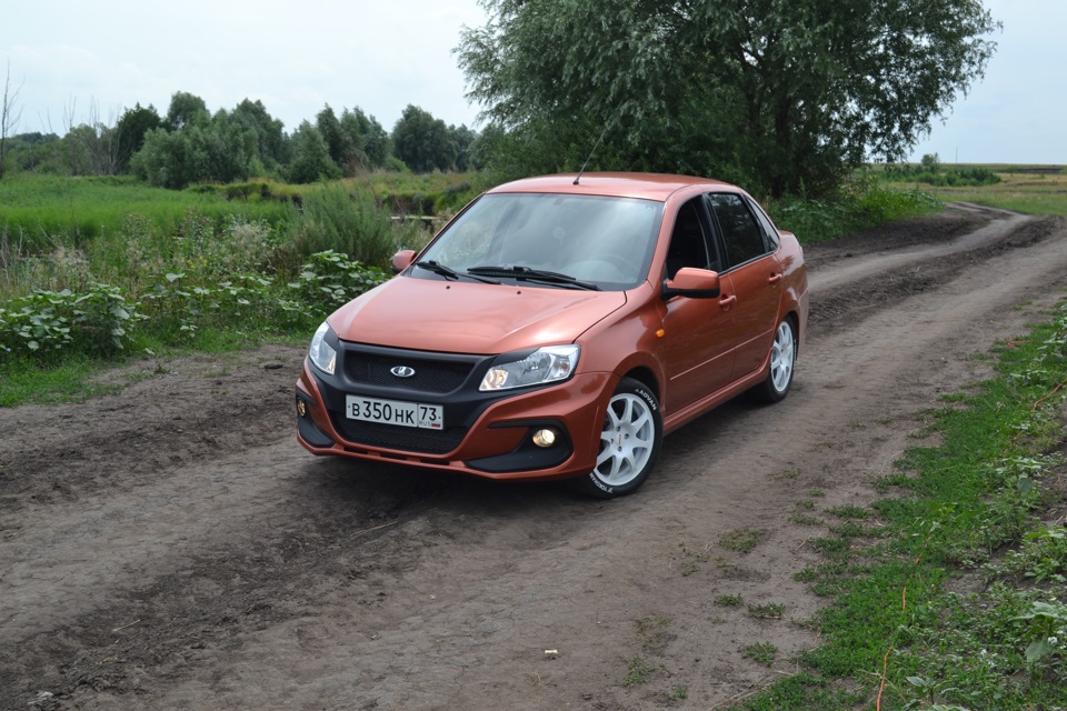 Lada Granta 1 Sport оранжевый