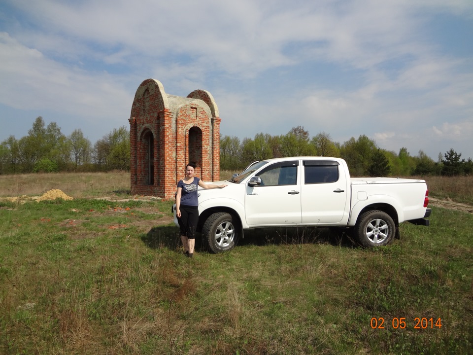 Майские праздники — Toyota Hilux (7G), 2,5 л, 2013 года | путешествие ...