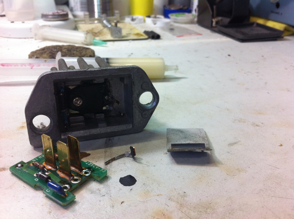 Ремонт регулятора печки. Своими силами! — DRIVE2