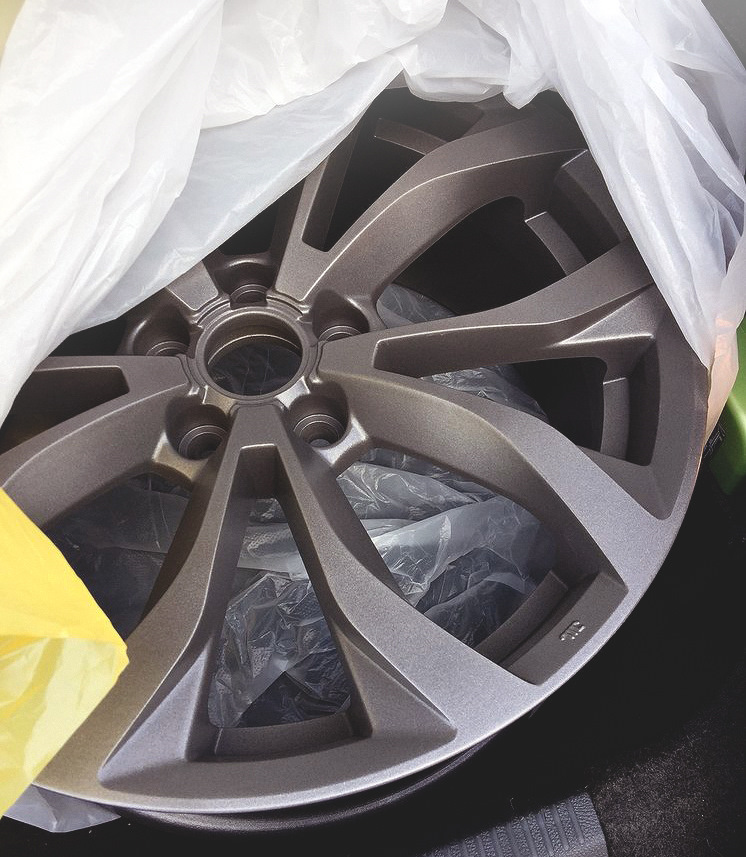 Перекрасили диски — Volkswagen Passat CC, 2 л, 2010 года | колёсные ...