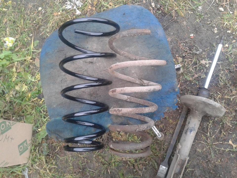 пружины на попу… — Toyota Camry (V40), 1,8 л, 1994 года | своими руками ...