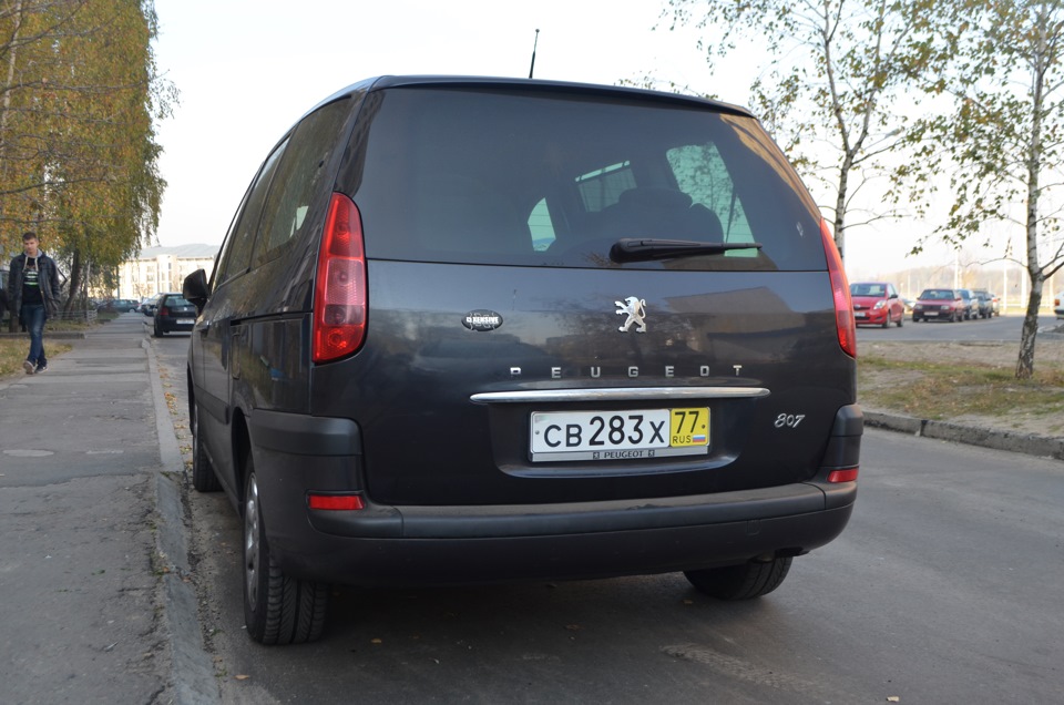 Фото в бортжурнале Peugeot 807