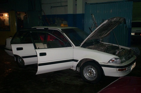 installation of the radio - Toyota Corolla 15 liter 1991