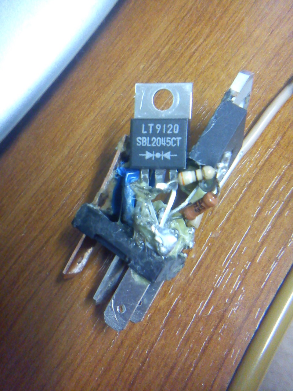 наконец-то ДХО…дальний в полнакала — Lada Калина седан, 1,6 л, 2010 ...