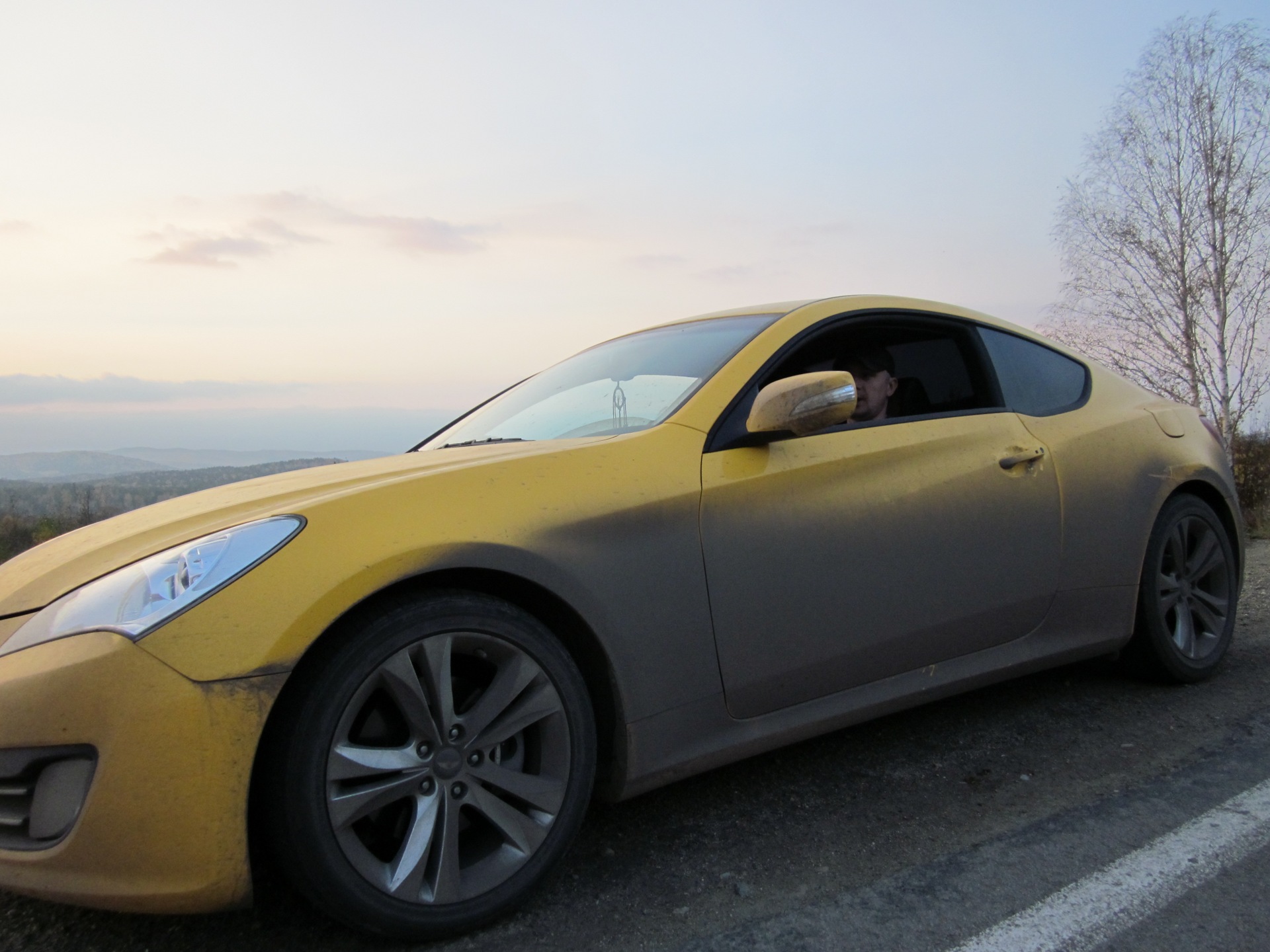 Осень…трасса Карабаш-Миасс-Златоуст…красота — Hyundai Genesis Coupe, 2 л,  2010 года | фотография | DRIVE2