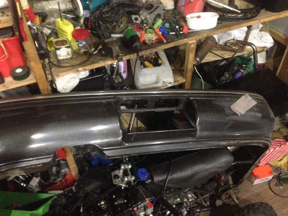 Подготовка бампера к покраске — Subaru Legacy (BC/BJ/BF), 2 л, 1993 ...