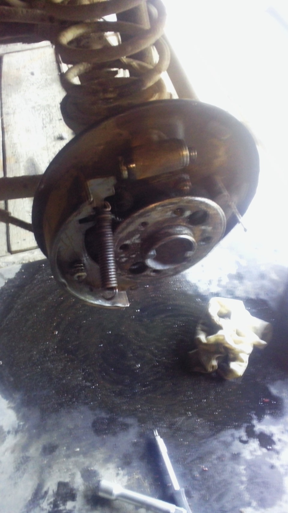 Потек тормозной цилиндр — LADA 2101, 1,5 л., 1973 года | поломка | DRIVE2