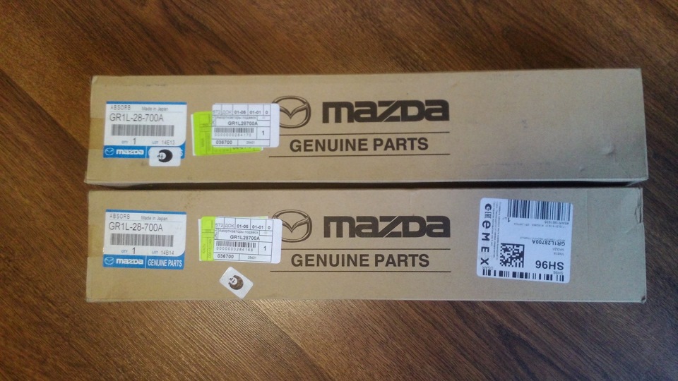 Фото в бортжурнале Mazda 6 (1G) GG. Запчасти на фото: GR1L28700A