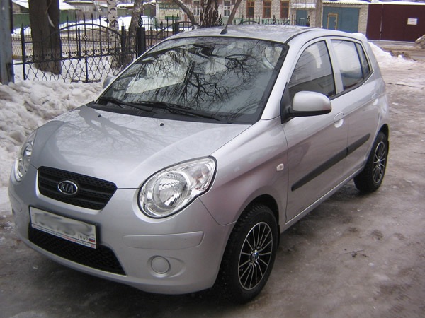 Купил к зиме резину на литье — KIA Picanto (1G), 1 л, 2010 года ...