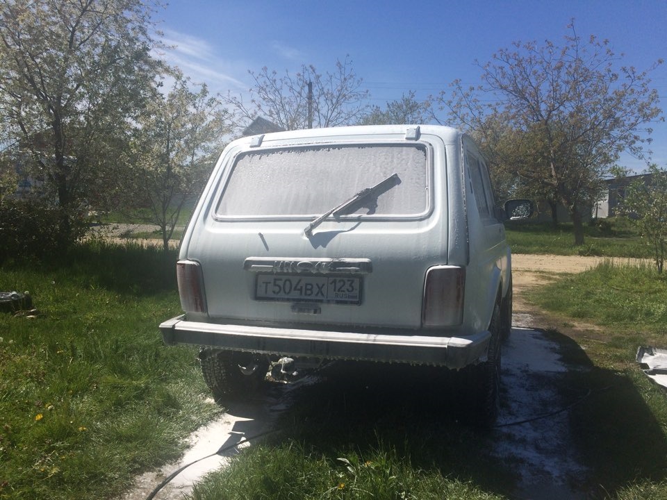 Большая мойка — Lada 4x4 3D, 1,7 л, 2012 года | мойка | DRIVE2