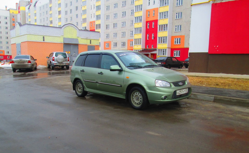 Пороги LKS на месте… — Lada Калина Универсал (1G), 1,6 л, 2011 года ...