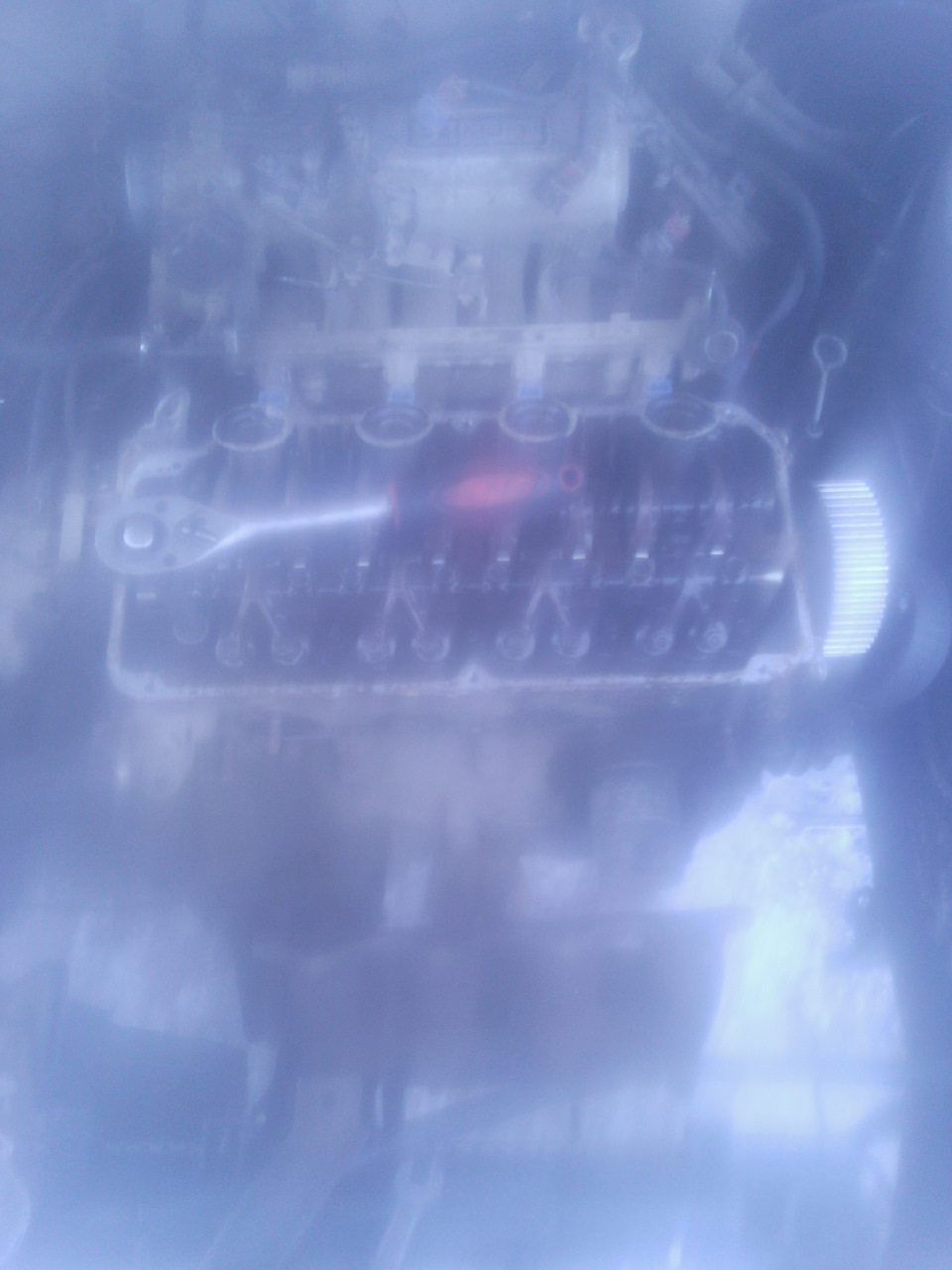 Пробило прокладку под головкой — Mitsubishi Galant (6G), 1,6 л., 1989 ...