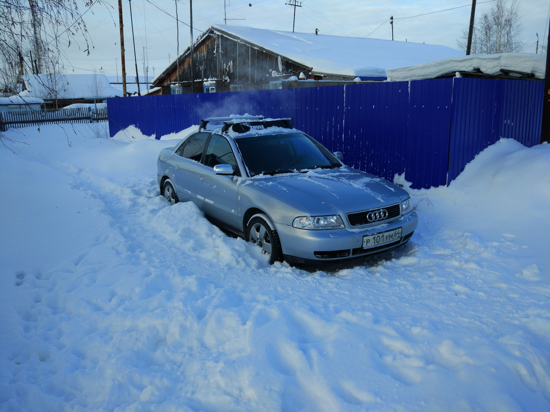 Выбило из колеи — Audi A4 (B5), 2,8 л, 1997 года | ДТП | DRIVE2