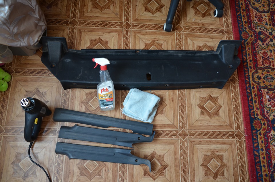 Убираем царапины с пластика. — Daewoo Sens, 1,3 л, 2007 года | своими ...