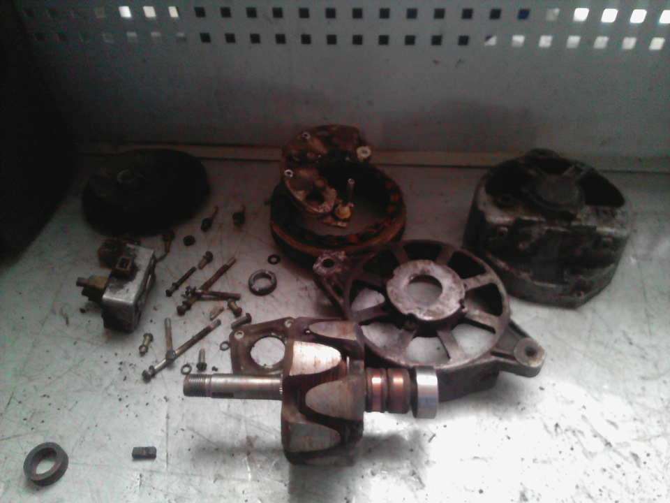 Ревизия генератора — Москвич 2140, 1,5 л, 1987 года | электроника | DRIVE2