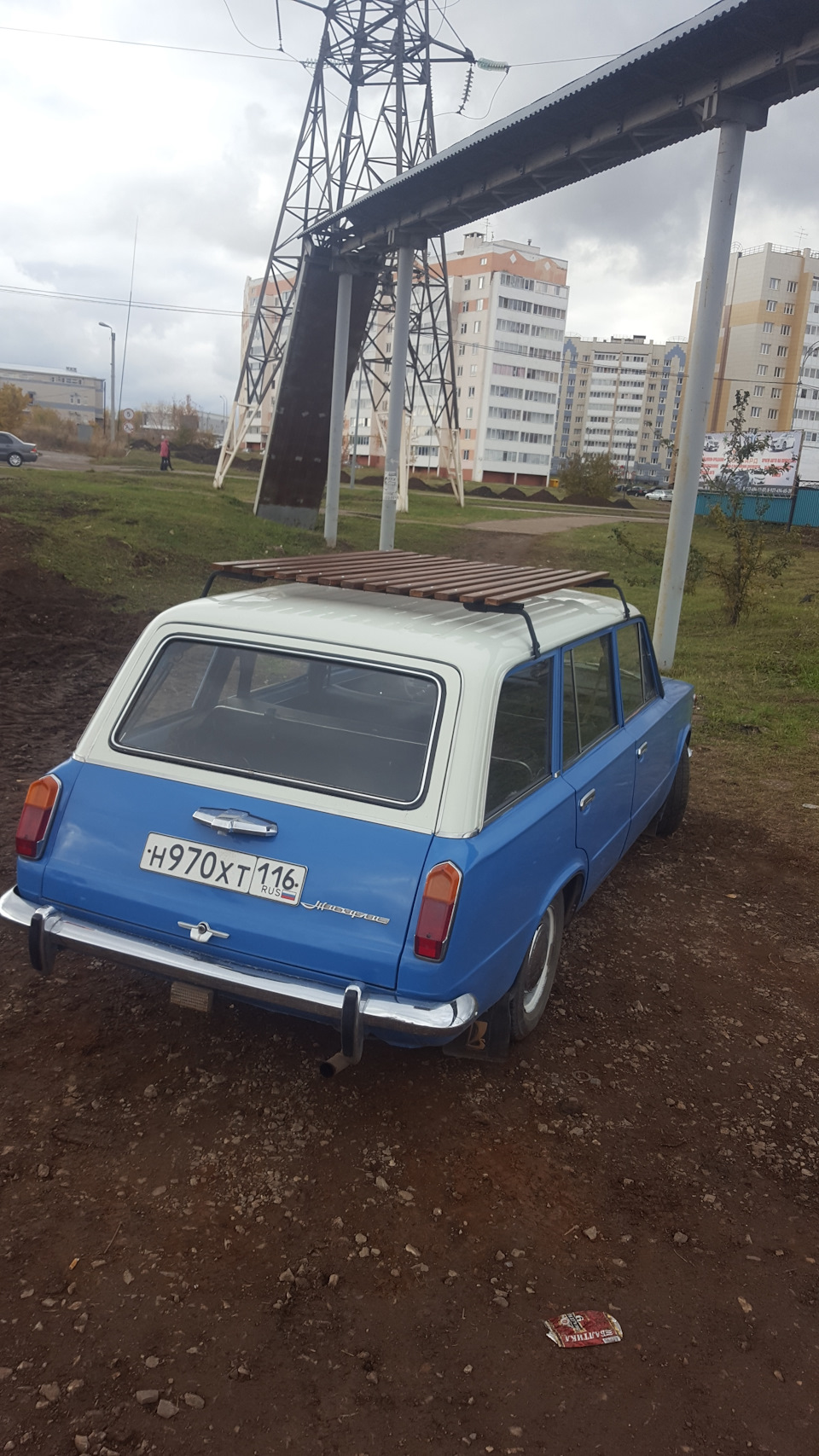 Багажник на крышу — Lada 2102, 1,6 л, 1982 года | аксессуары | DRIVE2