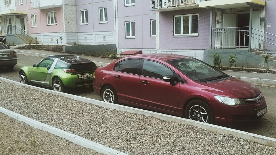 Все познается в сравнении) — Honda Civic 4D (8G), 1,8 л, 2007 года ...