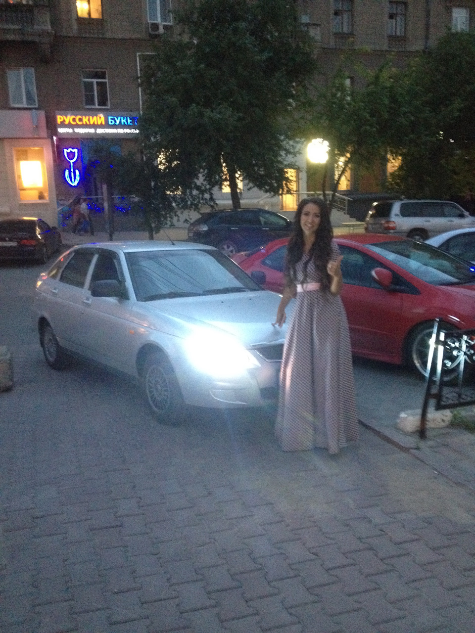 Дык они ж квадратные! — Lada Приора хэтчбек, 1,6 л, 2012 года ...