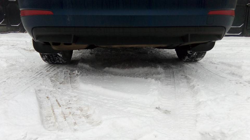 Вот такая разница по ширине. — Skoda Octavia A7 Mk3