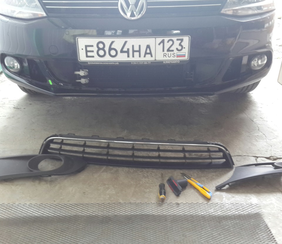 установка защитной сетки радиатора — DRIVE2