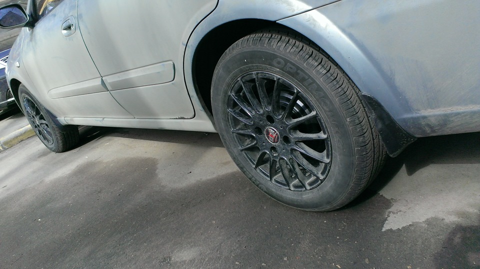 Переобулся и покрасил барабаны — Nissan Almera Classic (B10), 1,6 л ...