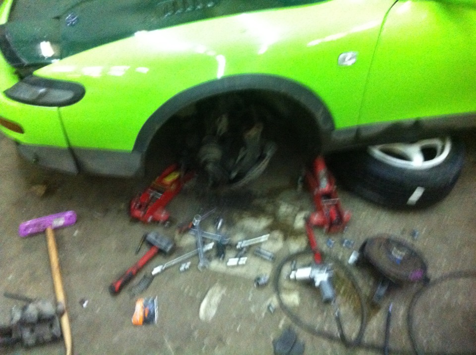 Тук тук тук, в ступичном звук) — Toyota Celica (180), 2 л, 1989 года ...