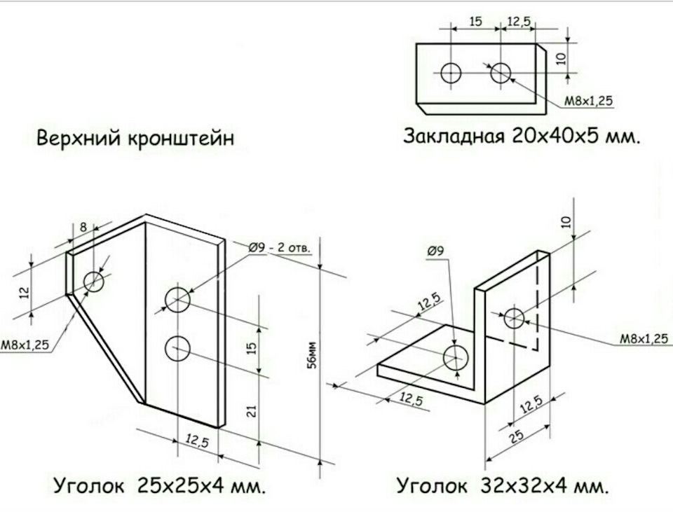 Крепеж по чертежам