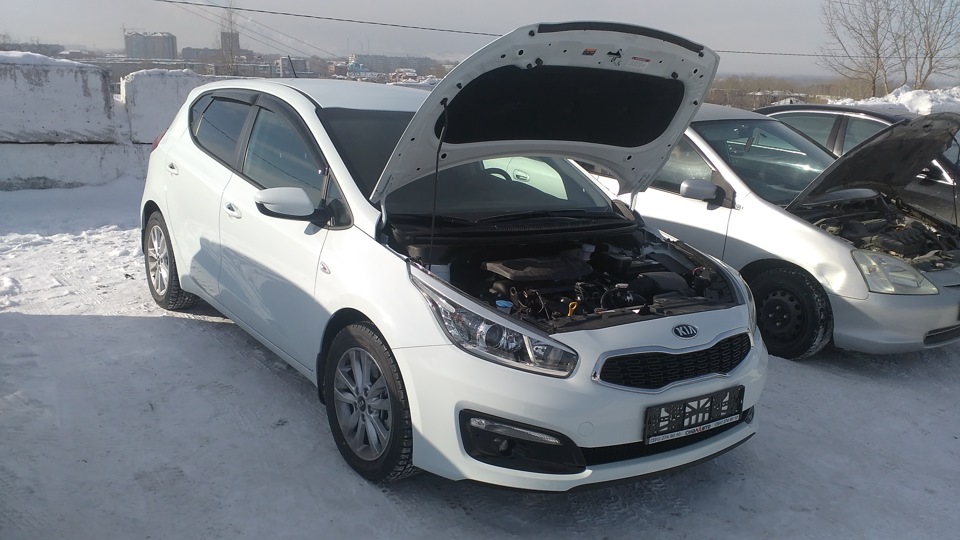 Установка сигнализации — KIA Ceed (2G), 1,6 л, 2015 года | аксессуары ...