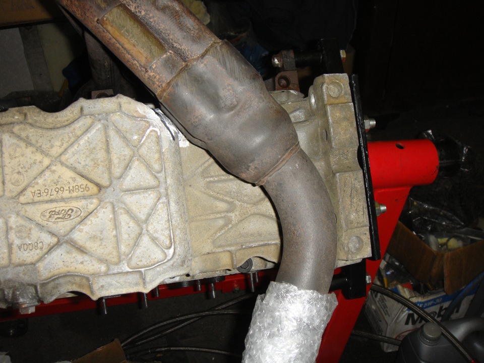 Выхлоп 1я серия. общая концепция и коллектор. — Ford Escort Mk6, 1,6 л ...