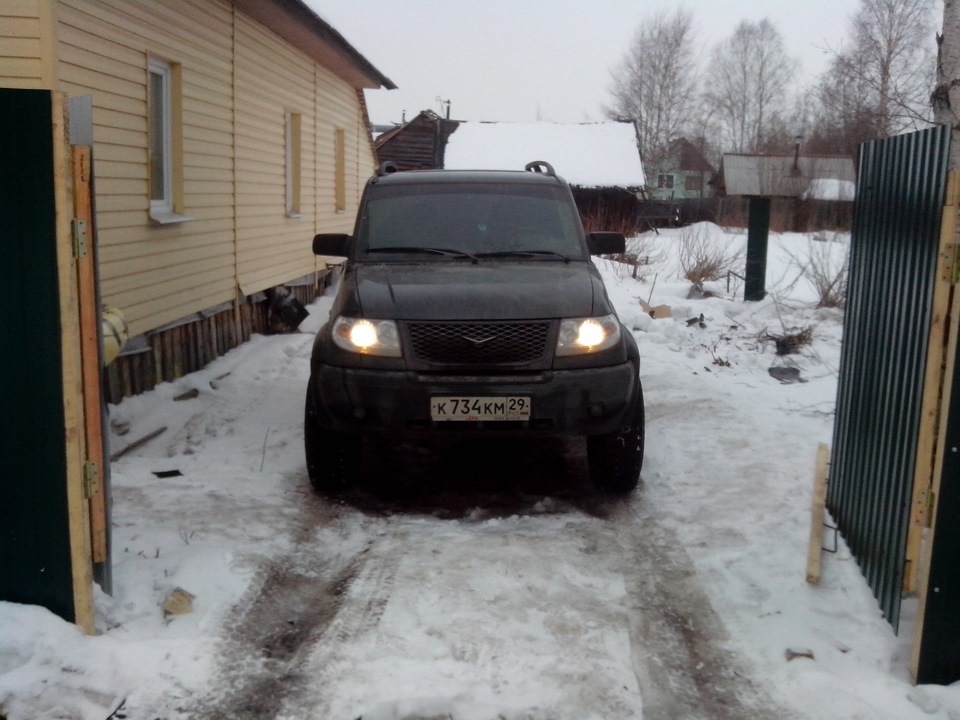 Фото в бортжурнале УАЗ Patriot