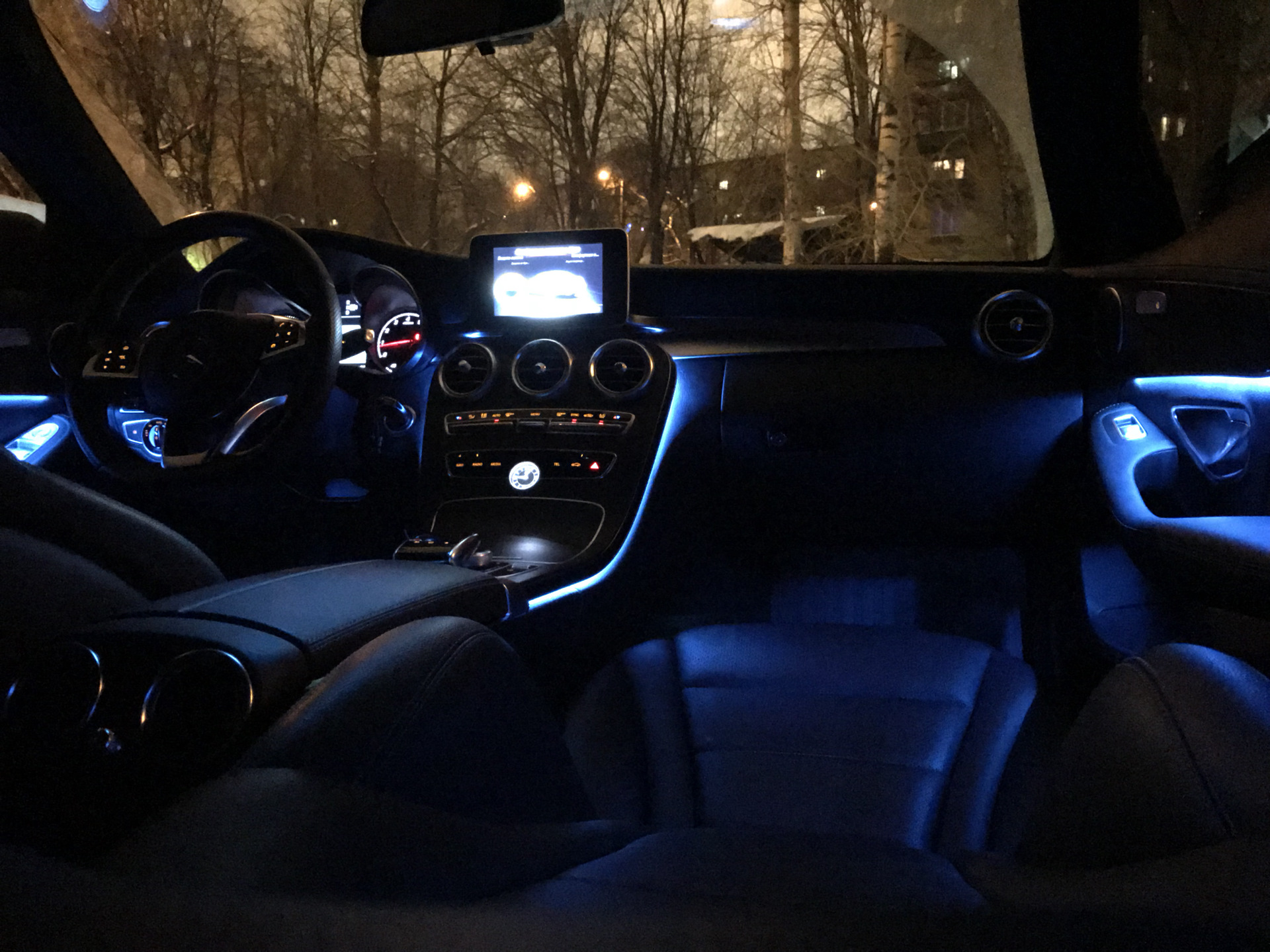 Комфортная подсветка ambient lighting мерседес что это