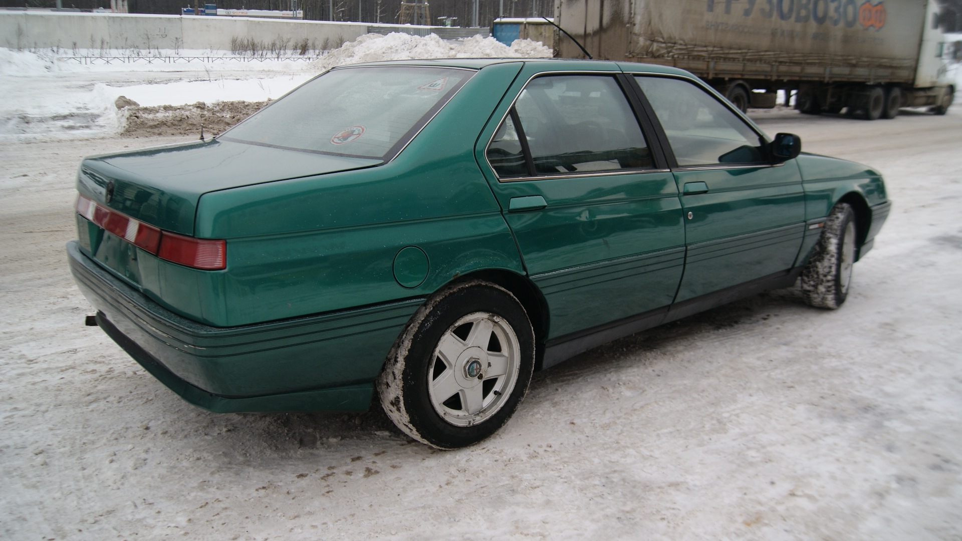 Alfa Romeo 164 2.0 бензиновый 1993 | зелёная змея на DRIVE2